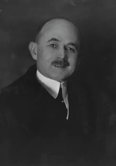Framed Print : Judge Benjamin Lindsey, portrait photograph, 1917 Dec. 27. Creator: Arnold Genthe