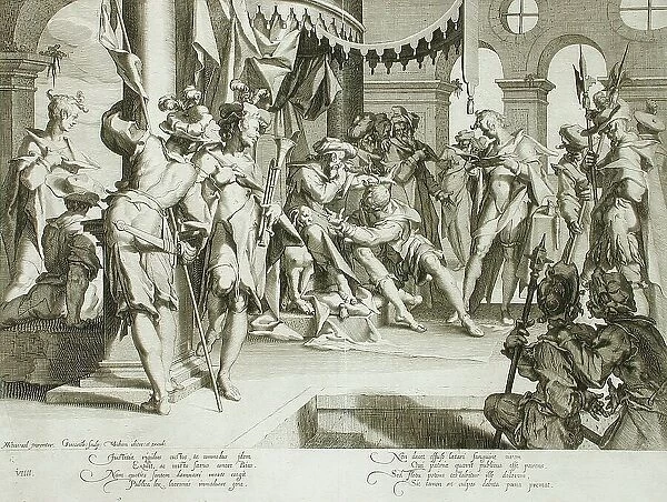 The Judge Bias, Shedding Tears, 1607. Creator: Willem van Swanenburg