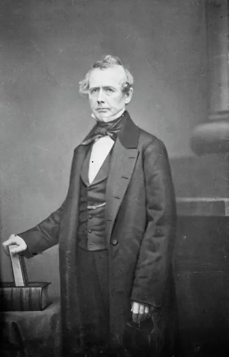 Framed Print : Judge Bonney, between 1855 and 1865. Creator: Unknown Framed Print : Judge Bonney, between 1855 and 1865. Creator: Unknown