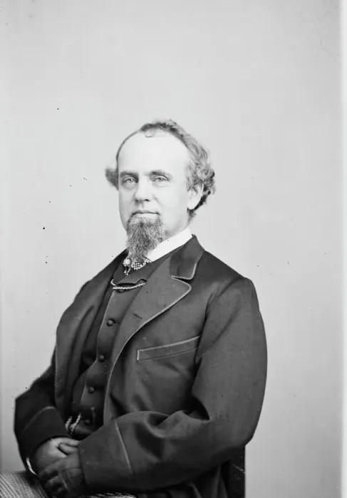 Framed Print : Judge Brady, between 1855 and 1865. Creator: Unknown Framed Print : Judge Brady, between 1855 and 1865. Creator: Unknown