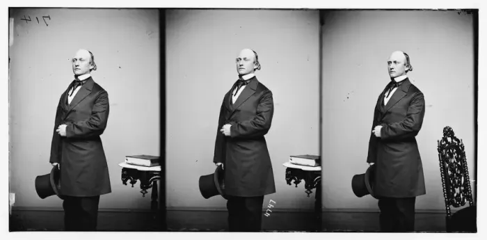 Framed Print : Judge Hughes, ca. 1860-1865. Creator: Unknown Framed Print : Judge Hughes, ca. 1860-1865. Creator: Unknown