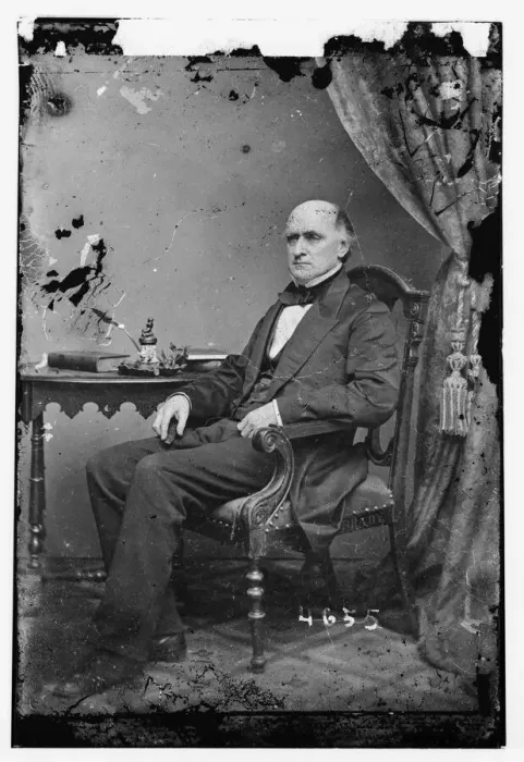 Framed Print : Judge John A. Campbell, between 1855 and 1865. Creator: Unknown Framed Print : Judge John A. Campbell, between 1855 and 1865. Creator: Unknown