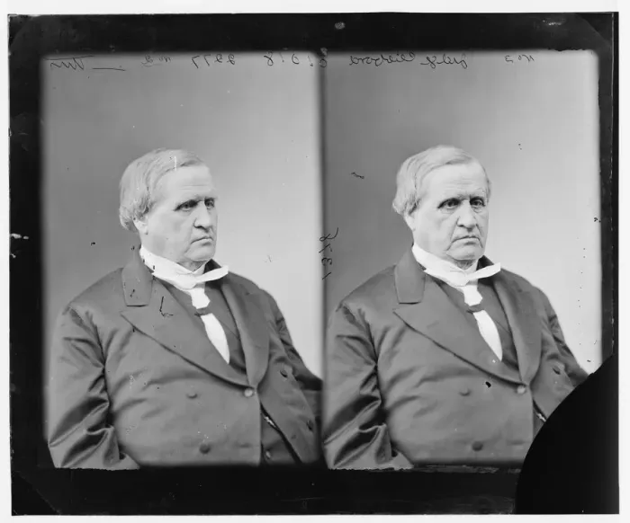 Framed Print : Judge Nathan Clifford, 1865-1880. Creator: Unknown Framed Print : Judge Nathan Clifford, 1865-1880. Creator: Unknown
