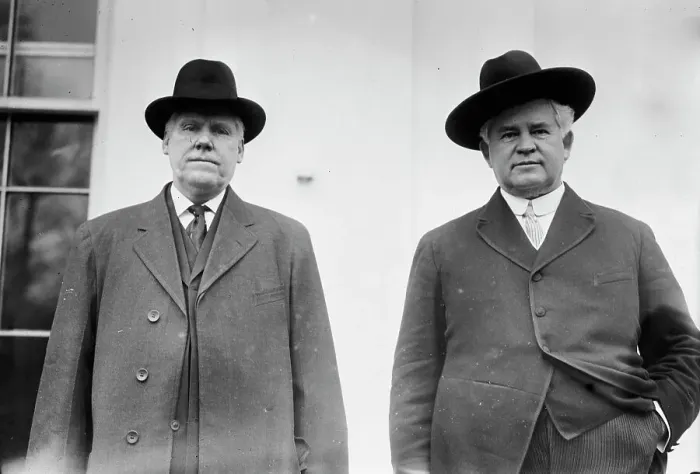Framed Print : Judge O.P. Thompson [and] H.T. Rainey, between c1910 and c1915. Creator: Bain News Service