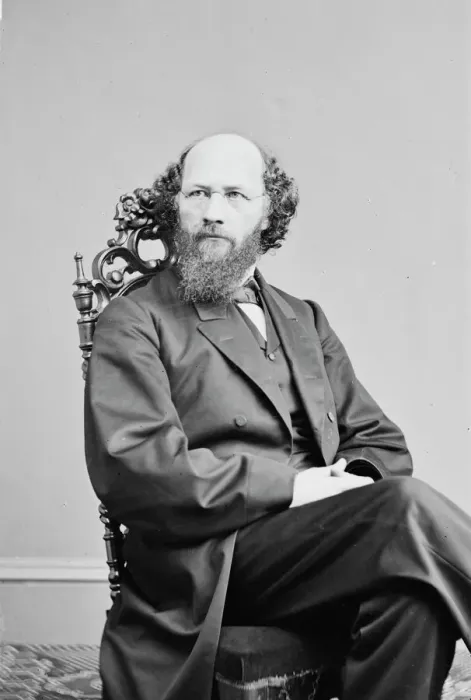 Framed Print : Judge S. J. Field, between 1855 and 1865. Creator: Unknown Framed Print : Judge S. J. Field, between 1855 and 1865. Creator: Unknown