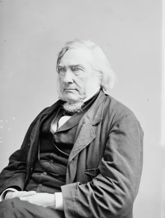 Framed Print : Judge Samuel Nelson, between 1855 and 1865. Creator: Unknown Framed Print : Judge Samuel Nelson, between 1855 and 1865. Creator: Unknown
