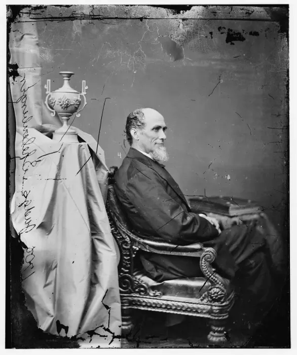 Framed Print : Judge Shelenberger, between 1860 and 1875. Creator: Unknown Framed Print : Judge Shelenberger, between 1860 and 1875. Creator: Unknown