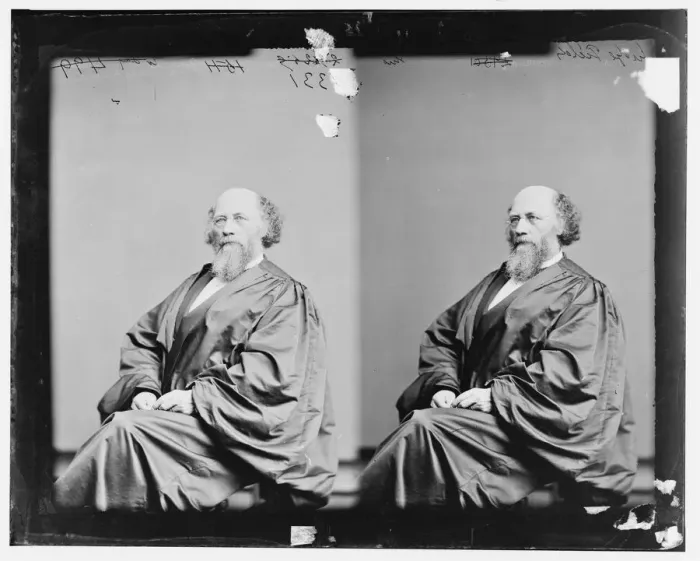Framed Print : Judge Stephen Field, 1865-1880. Creator: Unknown Framed Print : Judge Stephen Field, 1865-1880. Creator: Unknown