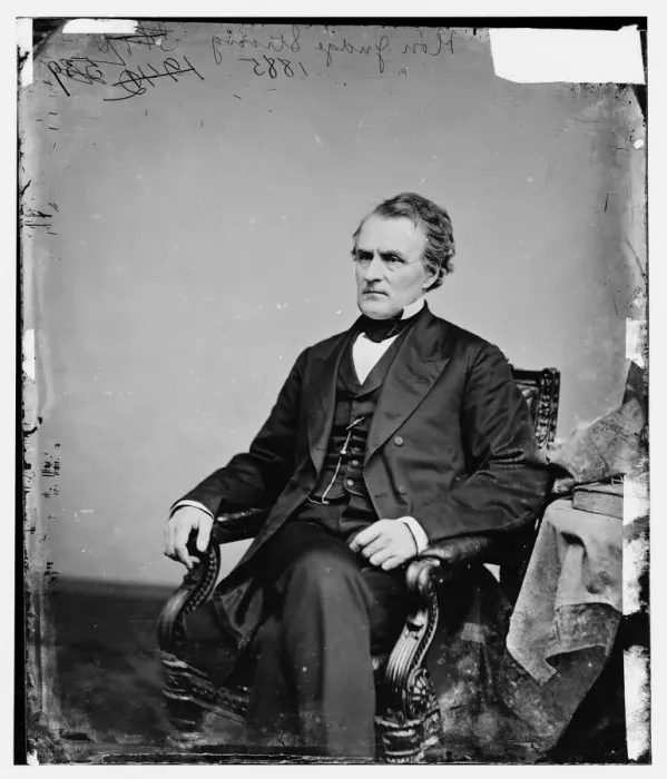 Framed Print : Judge William Strong, between 1860 and 1875. Creator: Unknown Framed Print : Judge William Strong, between 1860 and 1875. Creator: Unknown