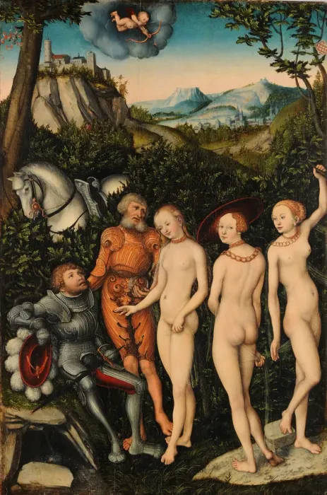 Framed Print : The Judgement of Paris, 1528 Framed Print : The Judgement of Paris, 1528