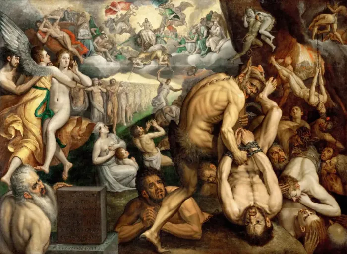 Framed Print : The Last Judgment