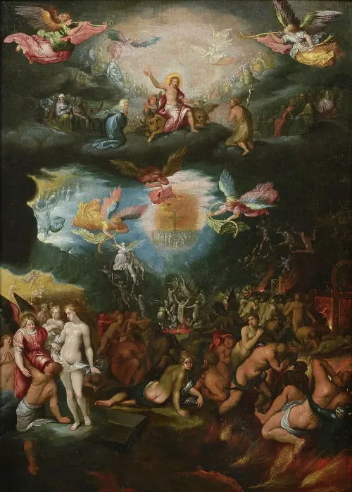 Framed Print : The Last Judgment, after 1619 Framed Print : The Last Judgment, after 1619