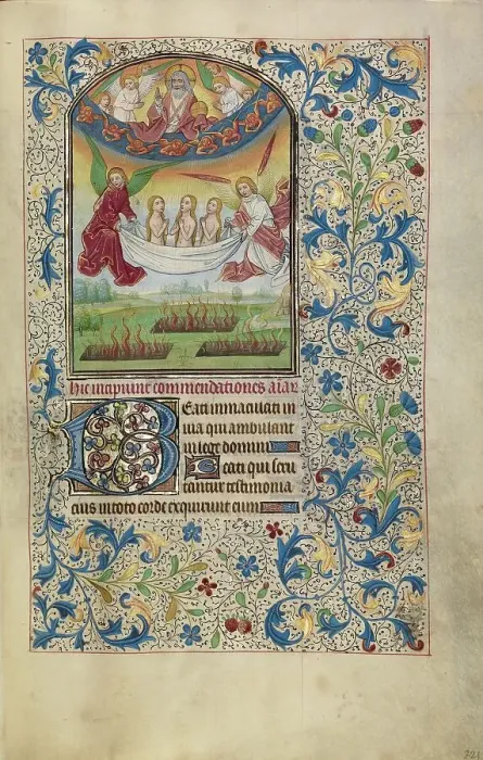 Framed Print : The Last Judgment; Arenberg Hours, early 1460s. Creator: Willem Vrelant Framed Print : The Last Judgment; Arenberg Hours, early 1460s. Creator: Willem Vrelant
