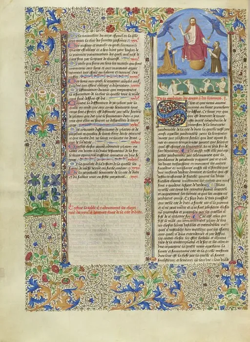 Framed Print : The Last Judgment; Cite de Dieu, about 1440-1450. Creator: Second Master of the Oxford Hours Framed Print : The Last Judgment; Cite de Dieu, about 1440-1450. Creator: Second Master of the Oxford Hours