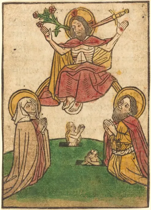 Framed Print : The Last Judgment. Creator: Ludwig of Ulm Framed Print : The Last Judgment. Creator: Ludwig of Ulm