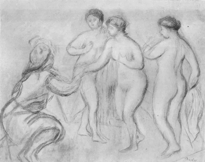 Framed Print : Judgment of Paris c1913. Artist: Edgar Degas Framed Print : Judgment of Paris c1913. Artist: Edgar Degas