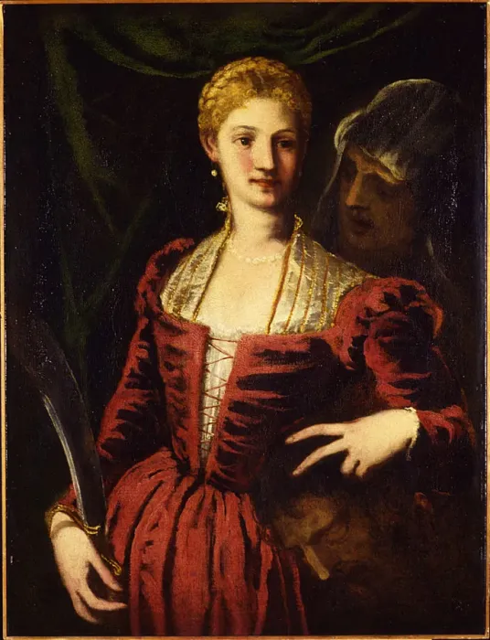 Framed Print : Judith. Private Collection Framed Print : Judith. Private Collection