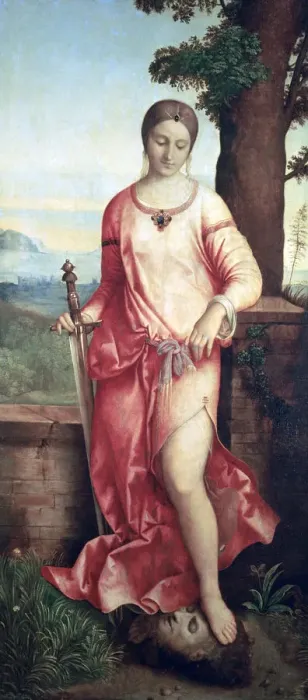 Framed Print : Judith, 1504. Artist: Giorgione Framed Print : Judith, 1504. Artist: Giorgione