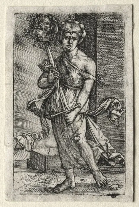 Framed Print : Judith, 1520-1526. Creator: Albrecht Altdorfer (German, c. 1480-1538) Framed Print : Judith, 1520-1526. Creator: Albrecht Altdorfer (German, c. 1480-1538)
