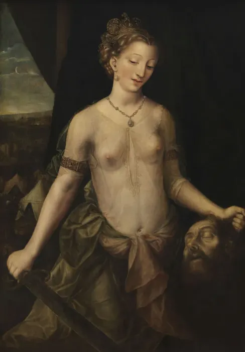 Framed Print : Judith, 16th century. Creator: Massys (Matsys), Jan (1510-1575) Framed Print : Judith, 16th century. Creator: Massys (Matsys), Jan (1510-1575)