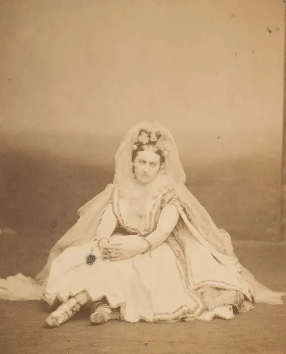 Framed Print : Judith, 1860s. Creator: Pierre-Louis Pierson Framed Print : Judith, 1860s. Creator: Pierre-Louis Pierson