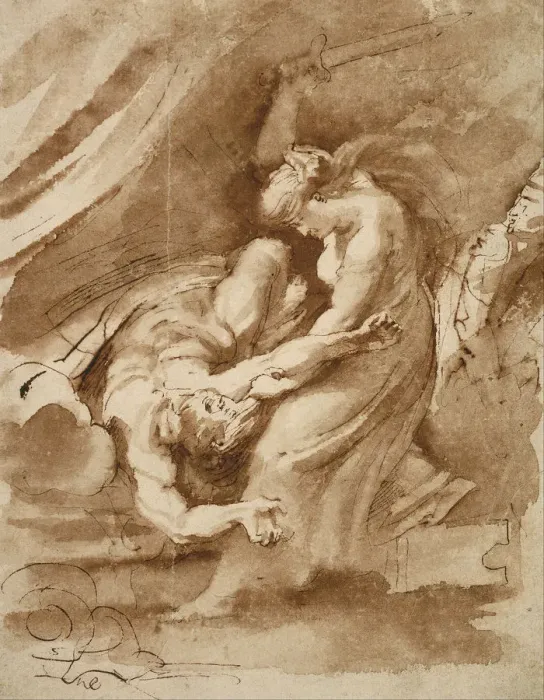 Framed Print : Judith Beheading Holofernes. Artist: Rubens, Pieter Paul (1577-1640) Framed Print : Judith Beheading Holofernes. Artist: Rubens, Pieter Paul (1577-1640)