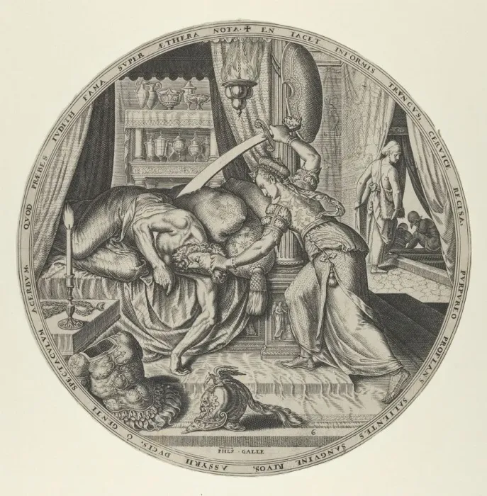 Framed Print : Judith (from Famous Women from the Old Testament, set of 6) Framed Print : Judith (from Famous Women from the Old Testament, set of 6)