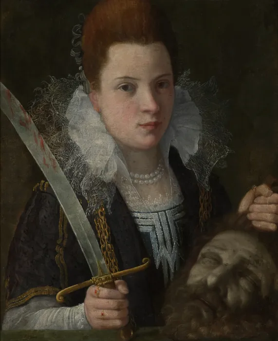 Framed Print : Judith with the Head of Holofernes, between 1590-1595. Creator: Lavinia Fontana Framed Print : Judith with the Head of Holofernes, between 1590-1595. Creator: Lavinia Fontana