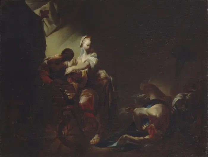 Framed Print : Judith with the Head of Holofernes Framed Print : Judith with the Head of Holofernes