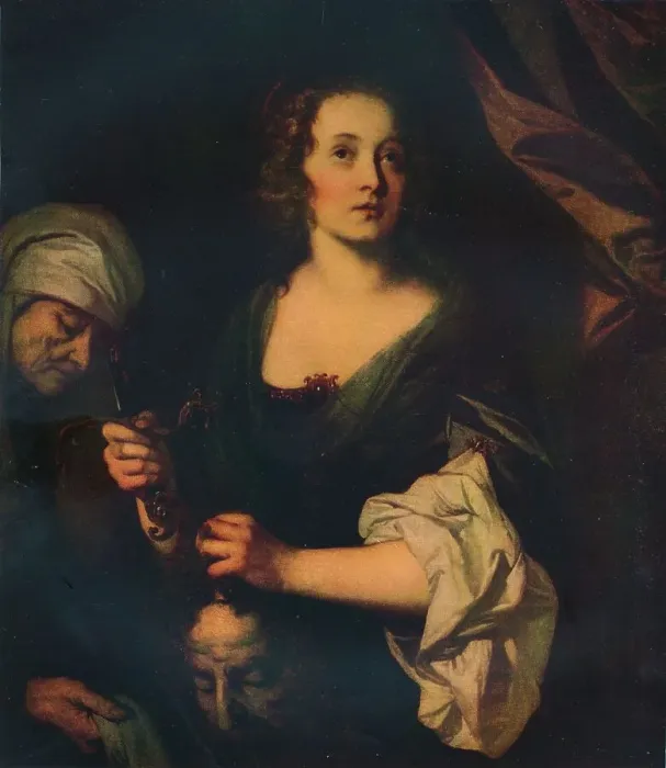 Framed Print : Judith with the Head of Holofernes, c19th century, (1920). Creator: Peter Lely Framed Print : Judith with the Head of Holofernes, c19th century, (1920). Creator: Peter Lely
