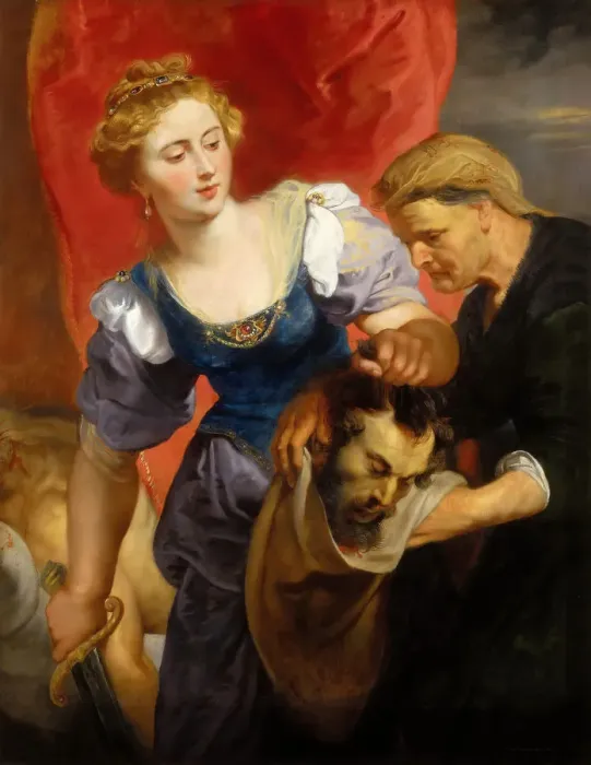 Framed Print : Judith with the Head of Holophernes, 1620-1622. Creator: Rubens, Pieter Paul (1577-1640) Framed Print : Judith with the Head of Holophernes, 1620-1622. Creator: Rubens, Pieter Paul (1577-1640)