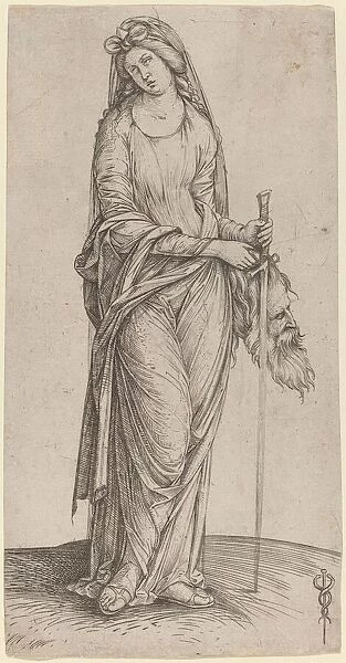 Judith Holding the Head of Holofernes, c. 1501  /  1503. Creator: Jacopo de Barbari