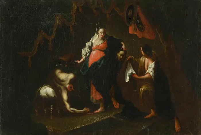 Framed Print : Judith and Holofernes, c1770s. Creator: Franz Anton Maulbertsch Framed Print : Judith and Holofernes, c1770s. Creator: Franz Anton Maulbertsch