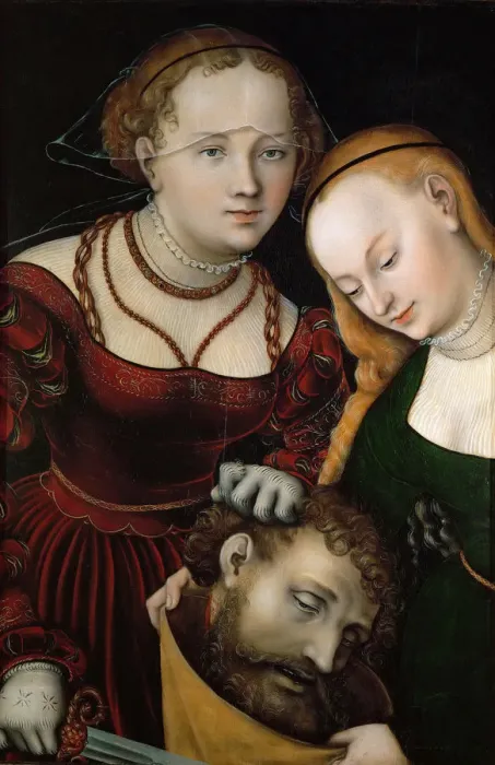Framed Print : Judith and her Maid with the Head of Holofernes Framed Print : Judith and her Maid with the Head of Holofernes