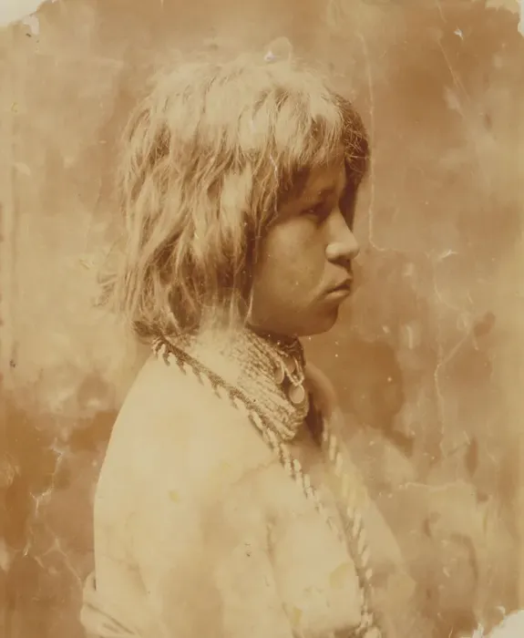 Framed Print : Judith-Mohave, c1903. Creator: Edward Sheriff Curtis Framed Print : Judith-Mohave, c1903. Creator: Edward Sheriff Curtis