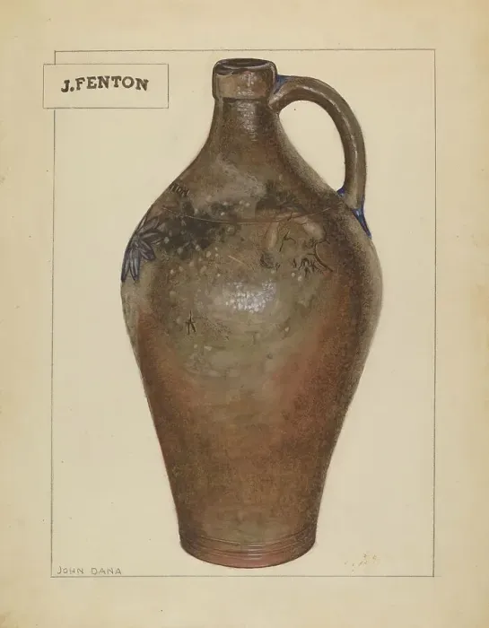 Framed Print : Jug, 1935 / 1942. Creator: John Dana Framed Print : Jug, 1935 / 1942. Creator: John Dana