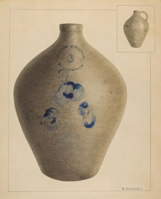 Framed Print : Jug, 1935 / 1942. Creator: Nicholas Amantea Framed Print : Jug, 1935 / 1942. Creator: Nicholas Amantea