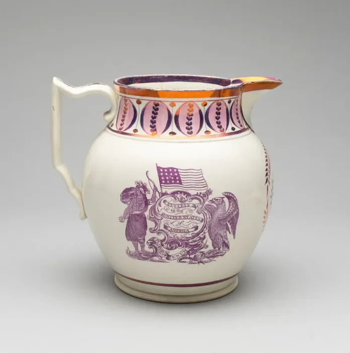 Framed Print : Jug, c. 1800. Creator: Unknown Framed Print : Jug, c. 1800. Creator: Unknown