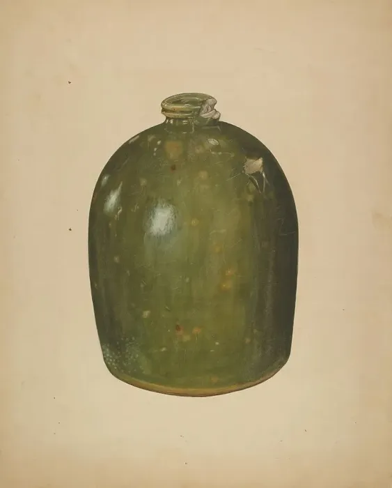 Framed Print : Jug, c. 1938. Creator: Lee Brown Framed Print : Jug, c. 1938. Creator: Lee Brown