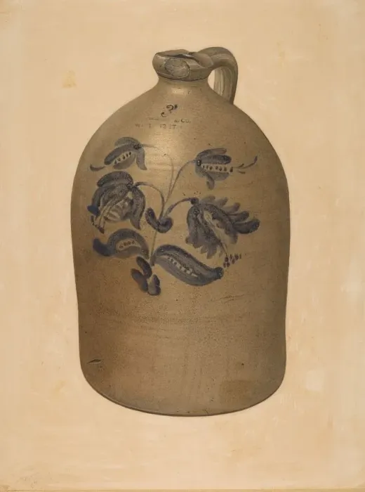 Framed Print : Jug, c. 1941. Creator: Nicholas Amantea Framed Print : Jug, c. 1941. Creator: Nicholas Amantea