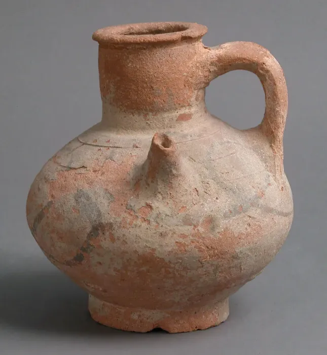 Framed Print : Jug, Coptic, 4th-7th century. Creator: Unknown Framed Print : Jug, Coptic, 4th-7th century. Creator: Unknown