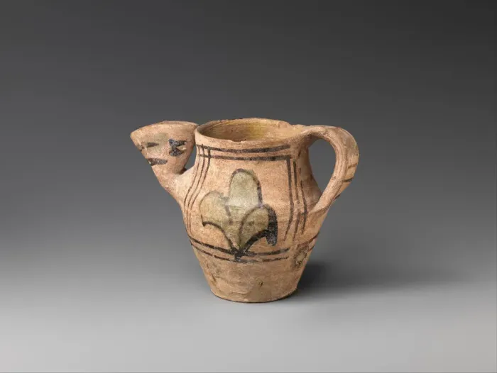 Framed Print : Jug with Flattened Spout, Italian, ca. 1300. Creator: Unknown Framed Print : Jug with Flattened Spout, Italian, ca. 1300. Creator: Unknown