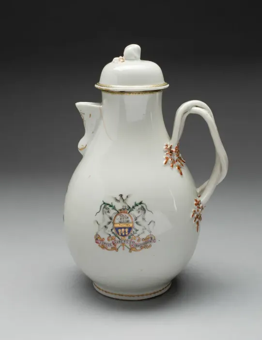 Framed Print : Jug with Lid, c. 1785. Creator: Unknown Framed Print : Jug with Lid, c. 1785. Creator: Unknown