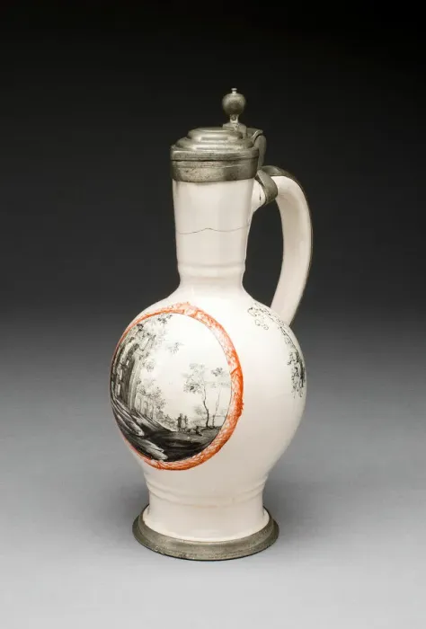 Framed Print : Jug, Nuremberg, c. 1665. Creator: Johann Schaper Framed Print : Jug, Nuremberg, c. 1665. Creator: Johann Schaper