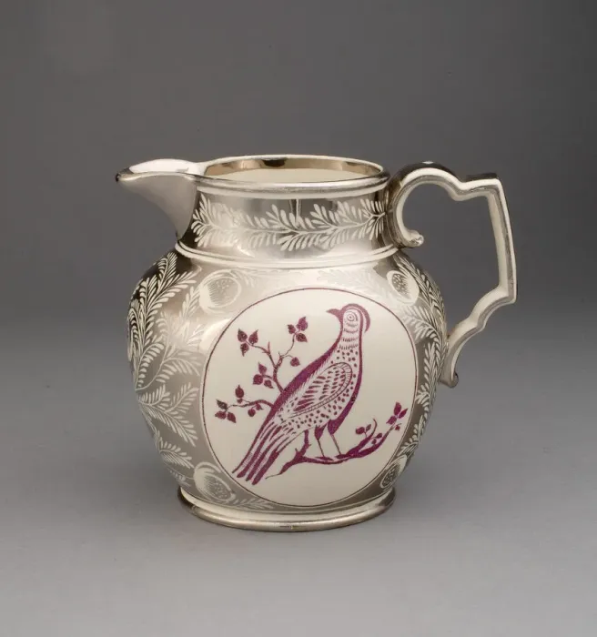 Framed Print : Jug, Staffordshire, 1810 / 20. Creator: Staffordshire Potteries Framed Print : Jug, Staffordshire, 1810 / 20. Creator: Staffordshire Potteries
