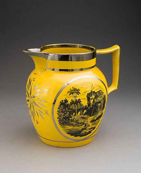 Jug, Staffordshire, c. 1820. Creator: Staffordshire Potteries