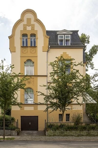Jugendstil villa, Cranachstrasse 17, Weimar, Germany, (1905), 2018. Artist: Alan John Ainsworth