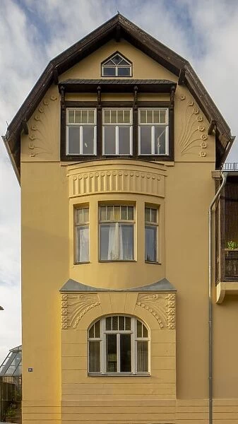 Jugendstil Villa, Gutenbergstrasse 14, Weimar, Germany, 2018. Artist: Alan John Ainsworth