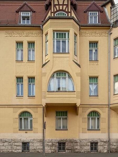 Jugendstil villa, Triererstrasse 75, Weimar, Germany, (1903-1904), 2018
