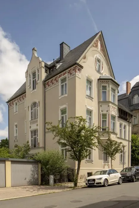 Framed Print : Jugenstil house, Cranachstrasse 12, Weimar, Germany, (1905), 2018. Artist: Alan John Ainsworth Framed Print : Jugenstil house, Cranachstrasse 12, Weimar, Germany, (1905), 2018. Artist: Alan John Ainsworth
